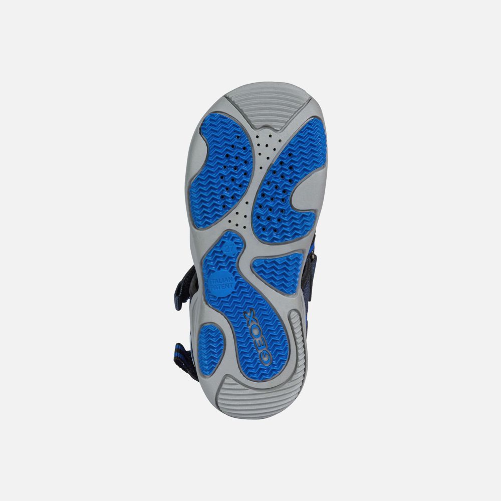 Sandalias Geox Menino Azul Marinho - Kyle - VNKOC6295